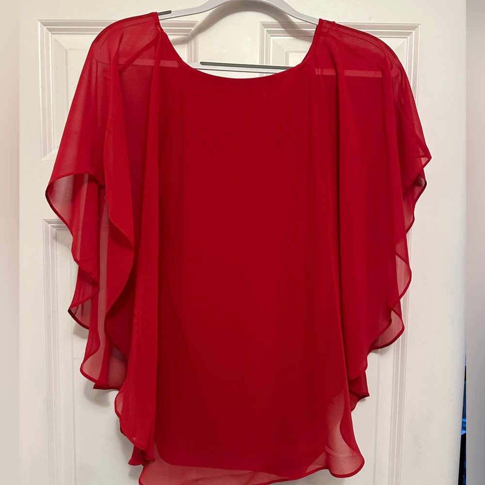 Red Cato top - Picture 2 of 3